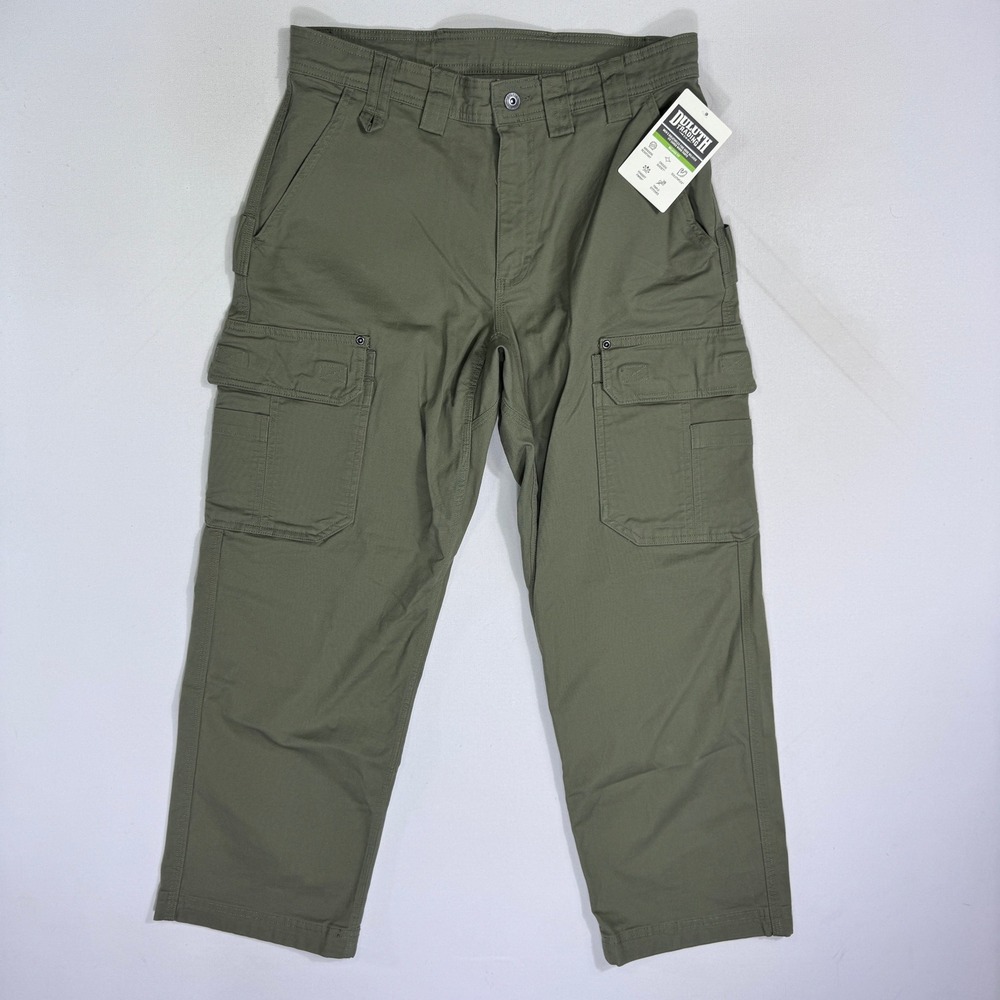 Duluth Trading DuluthFlex Fire Hose Relaxed Fit Cargo Work Pants 33x30 (33.28.5)